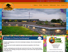 Tablet Screenshot of omastalandscaping.com